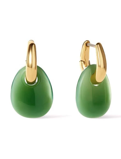 Ana Luisa Kayla 14K Gold Drop Earrings