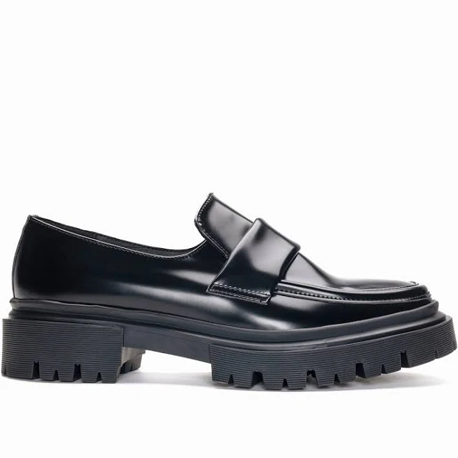 Esel Women's Vegan Leather Chunky Loafers