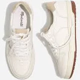 Court Sneakers in White Leather