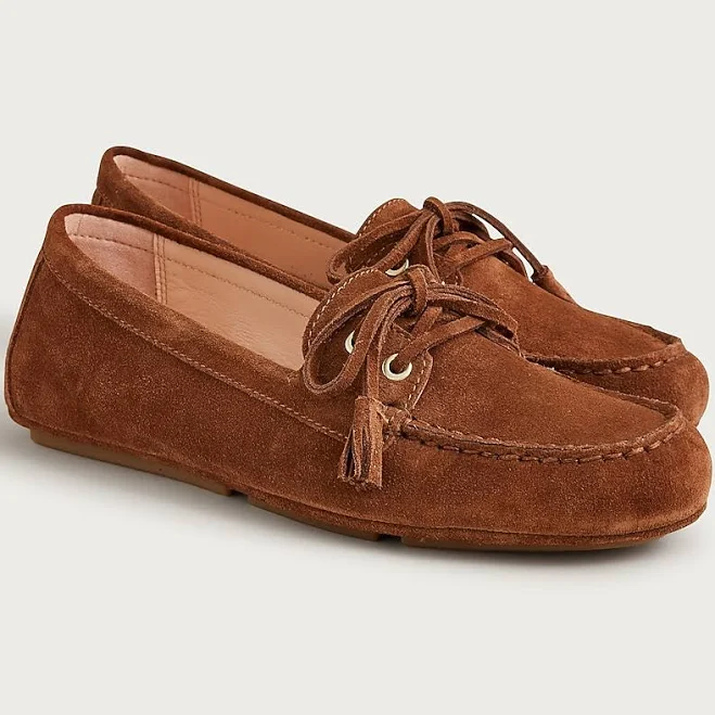 J.Crew Women's Suede Driving Loafers