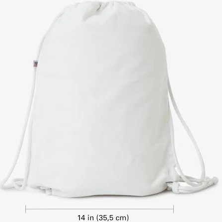 Los Angeles Apparel Bull Denim Drawstring Backpack