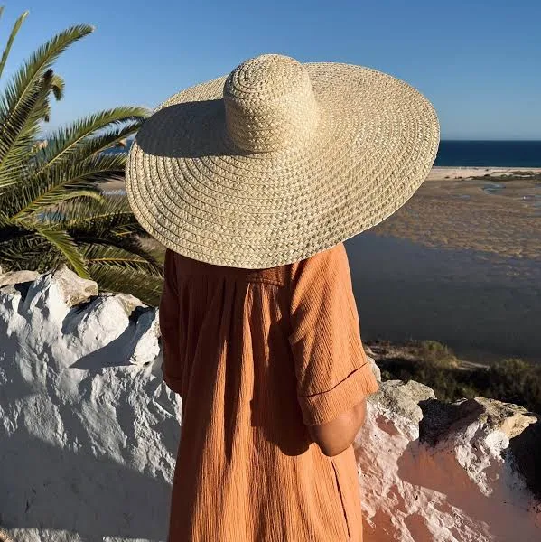 Handmade Straw Beach Hat