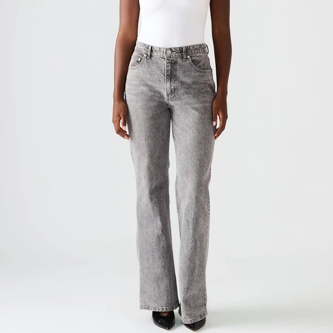 Steve Madden Women's Irys Slim-Fit High-Rise Straight Leg Jeans