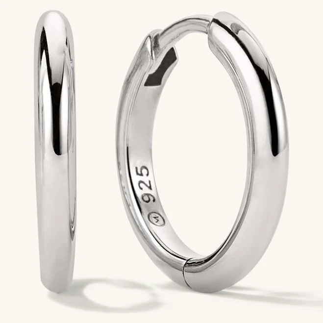 Mejuri Tube Hoop Earrings