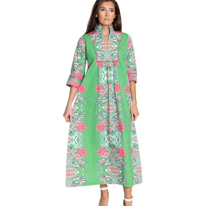 House of MBR Deb Maxi Dress Jade Garden