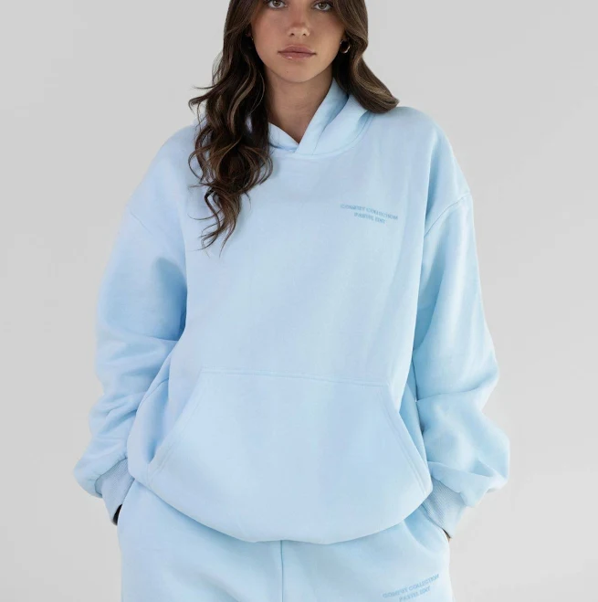 Comfrt Oversized Pastel Hoodie