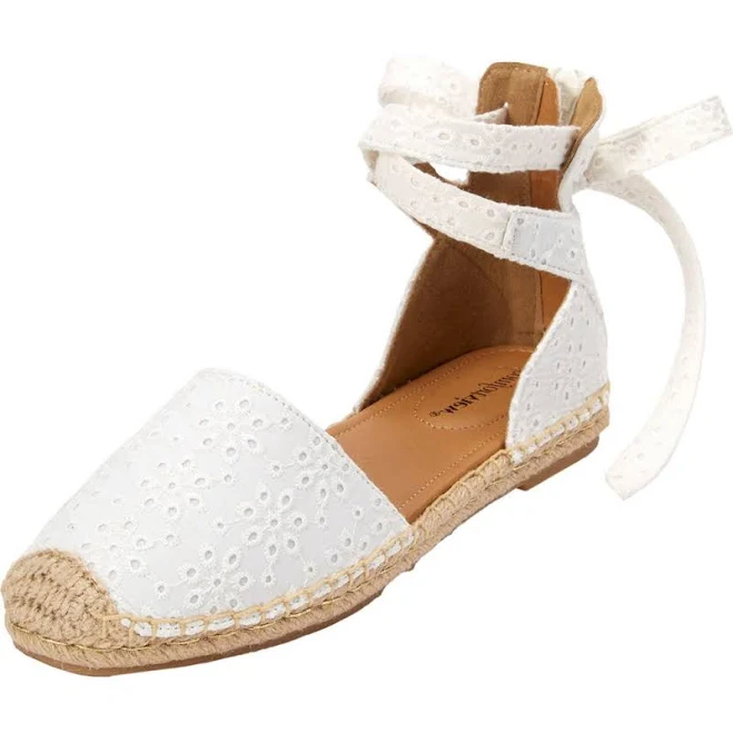Comfortview Women's The Shayla Flat Espadrille
