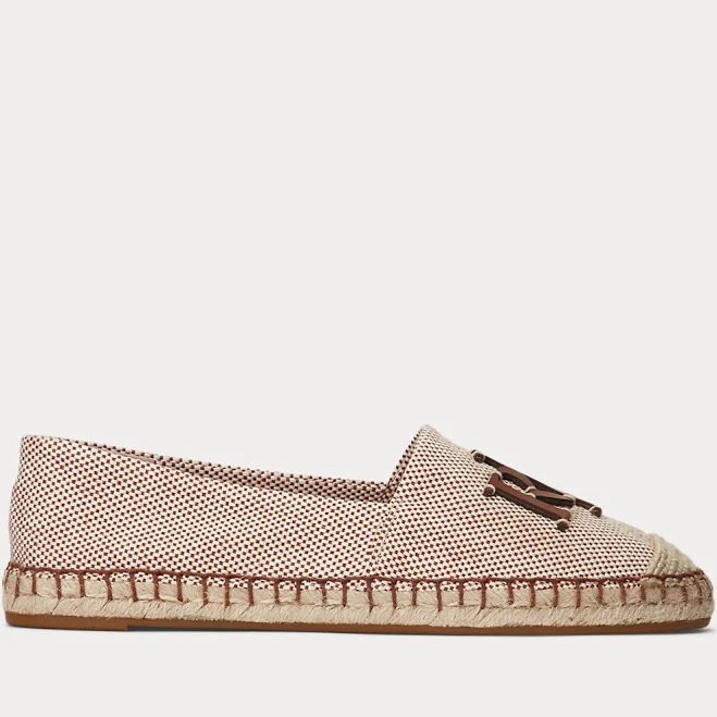 Ralph Lauren Women's Cameryn Iii Canvas & Leather Espadrille