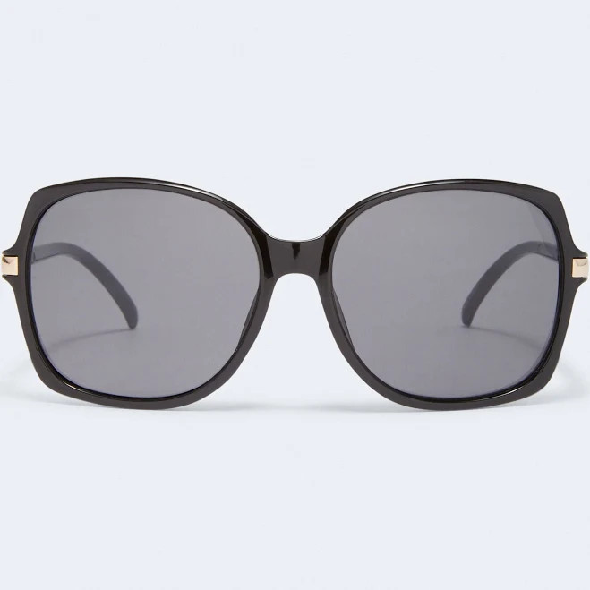 Aeropostale Women's Oversized Square Plastic Sunglasses