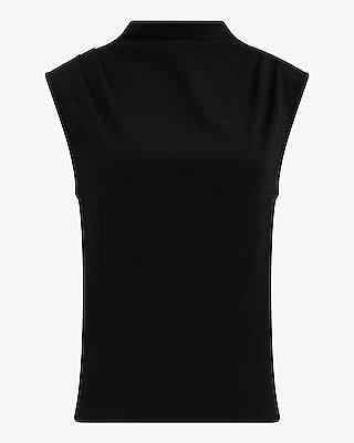 Express Women's Crepe Mock Neck Tank Top