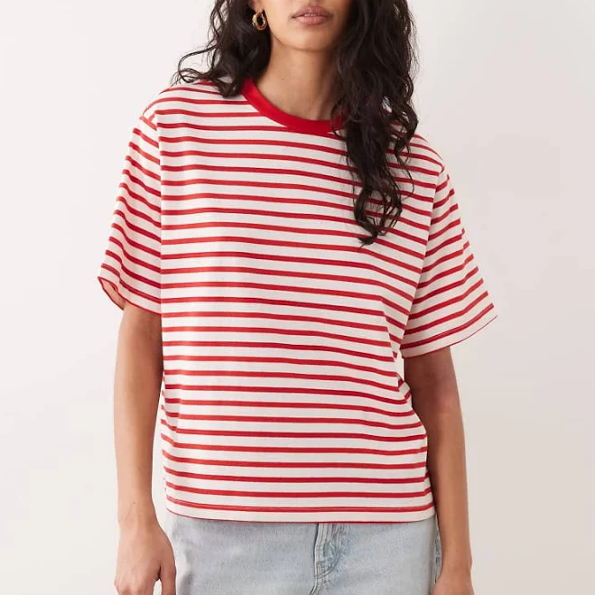 ASOS Oversized Stripe T-Shirt