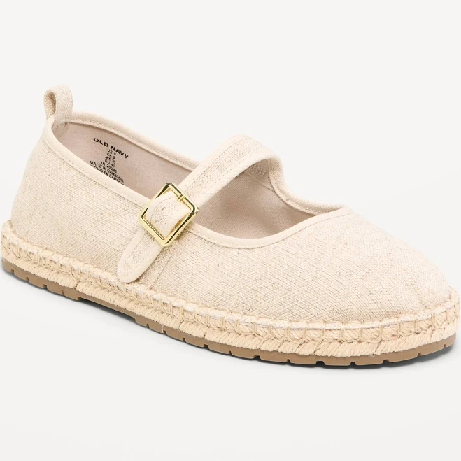Old Navy Women's Mary Jane Espadrille Flats