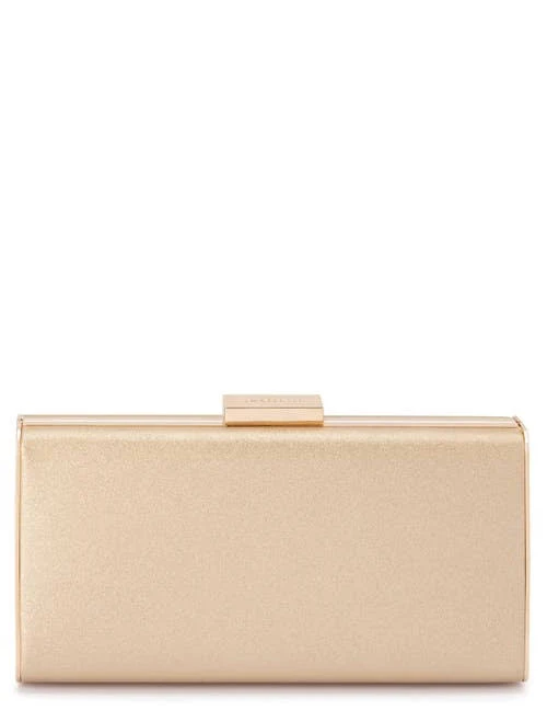Olga Berg Precious Metallic Slimline Clutch