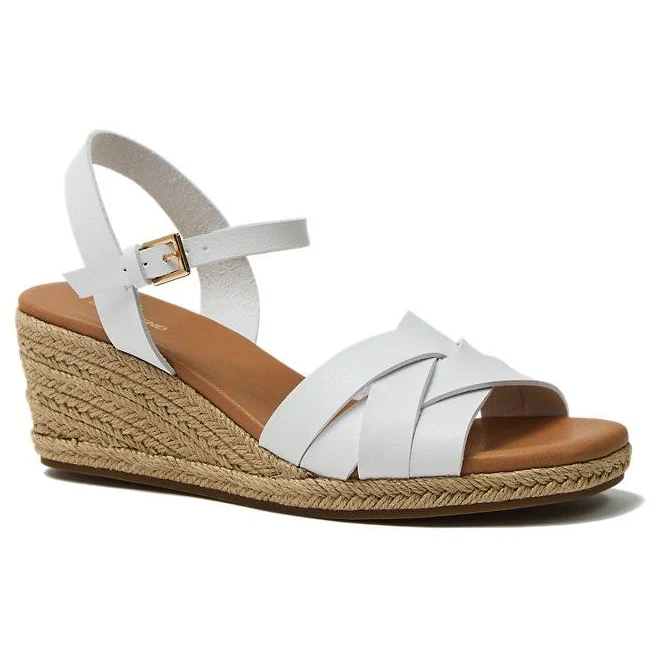 Lands' End Women's Espadrille Wedge Sandals