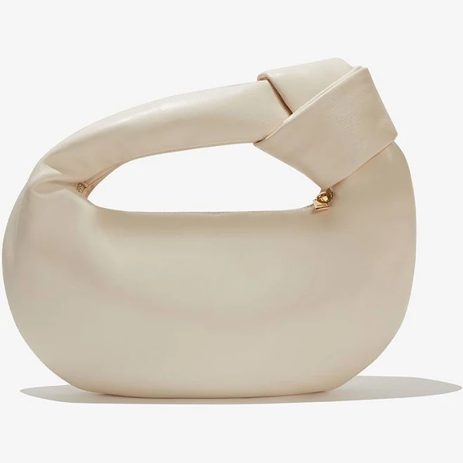 Alexandra Cream Vegan Top Handle Bag