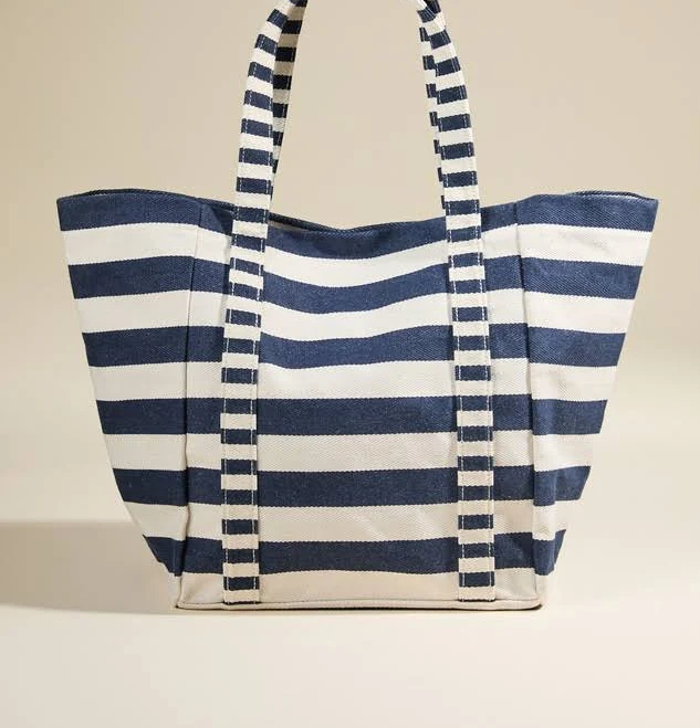 Altar'd State Sailor Striped Tote Bag