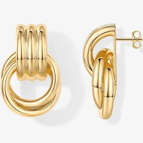 Geometric Dangle Earrings