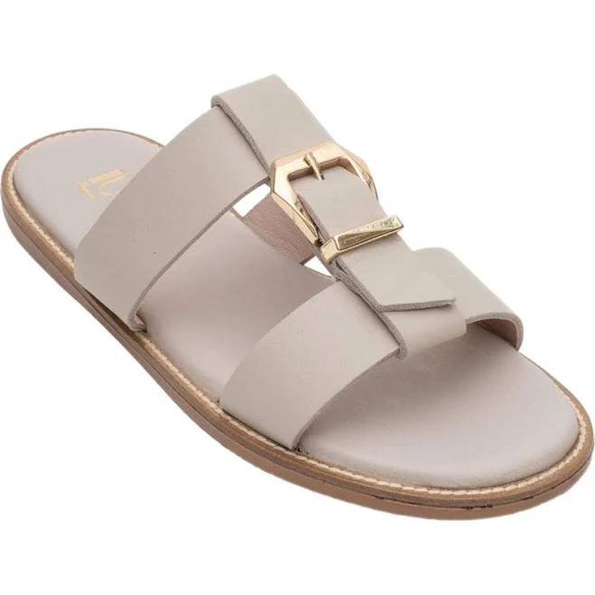 Forever & Always Shoes Sveta Leather Buckled Sandal Women