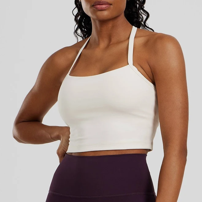 Essential Built-in Bra Crop Tank Top