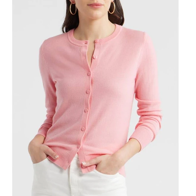 caslon Women's Merino Wool Blend Cardigan