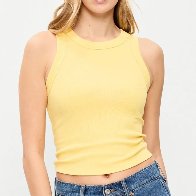 Old Navy Women's Snug Ribbed Crop Tank Top