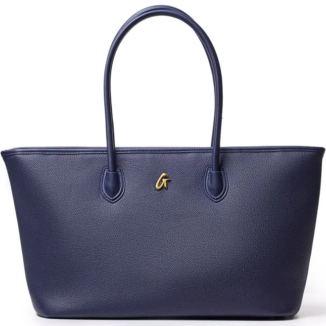 Glam-Aholic Pebble Vegan Leather Tote Bag