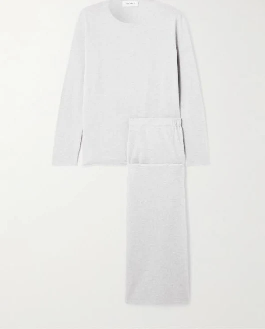 Lisa Yang Maurie and Alvi Cotton and Cashmere-Blend Sweater and Pants Set