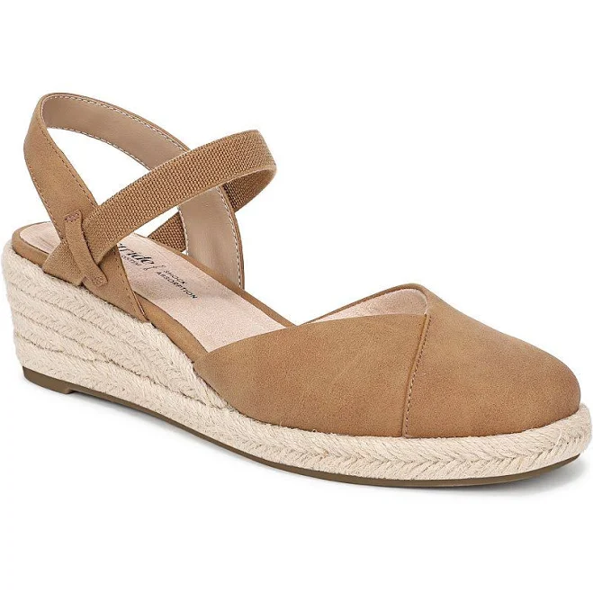 LifeStride Pilar Women's Wedge Espadrille Shoes, Size: 9.5 Wide