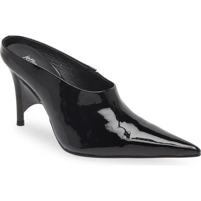 Jeffrey Campbell Women's vader Pointed Toe High Heel Mules