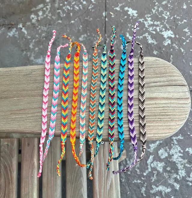 Colorful Statement Friendship Bracelets