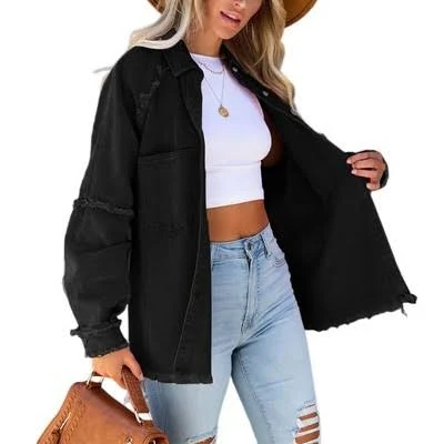 Women's Oversized Denim Jacket