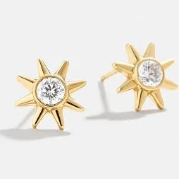 BaubleBar 18K Gold Celestial Delicate Stud