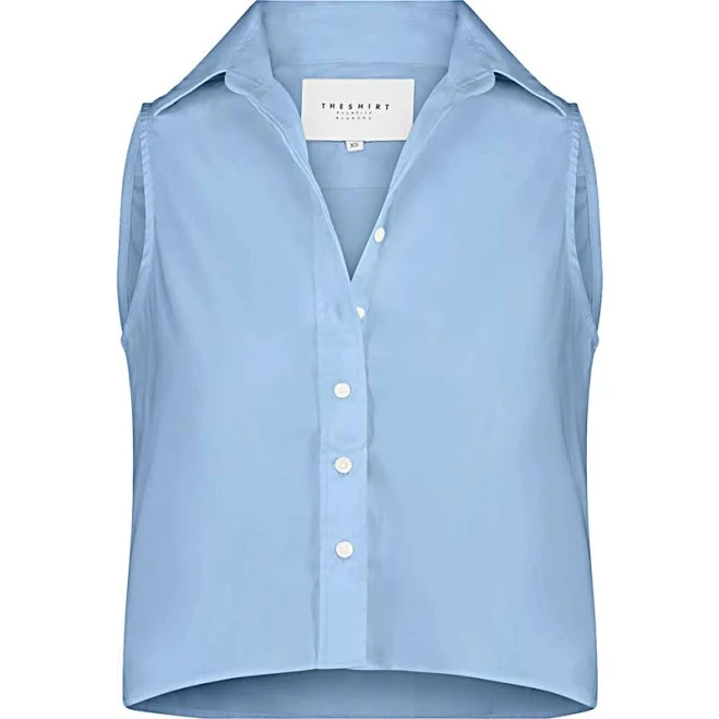 Women's The Shirt The Boxy Cropped Sleeveless Shirt