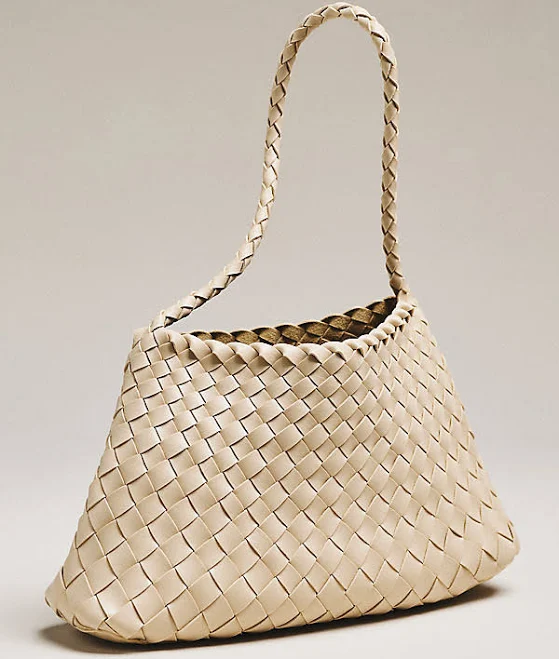 Anthropologie Calla Woven Shoulder Bag