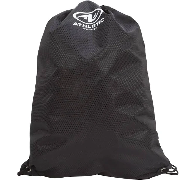Athletic Works Unisex Adult Fitness Gym Cinch Sack Backpack