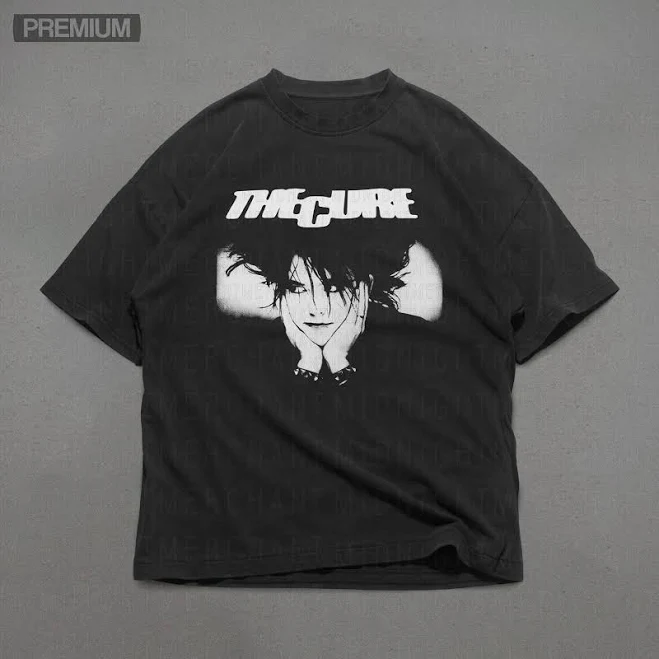 The Cure Oversized Graphic Tee