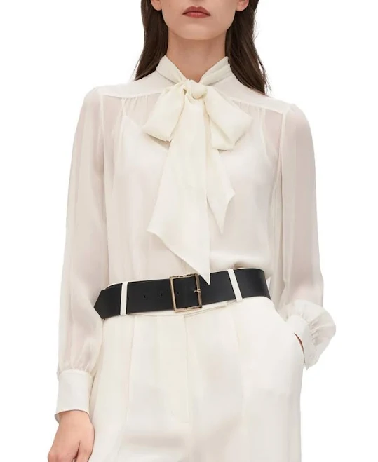 Lilysilk Women's Bow Tie Silk Jasmine Blouse