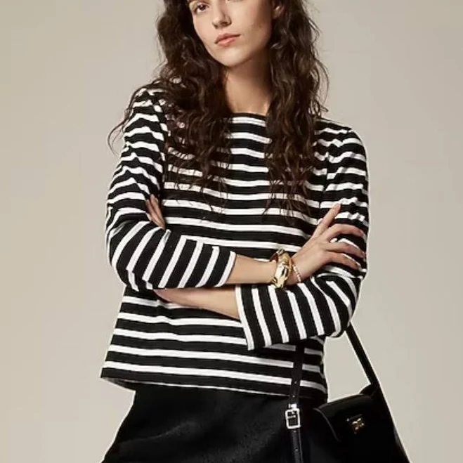 J.Crew Women's Classic Mariner Cloth Boatneck T-Shirt