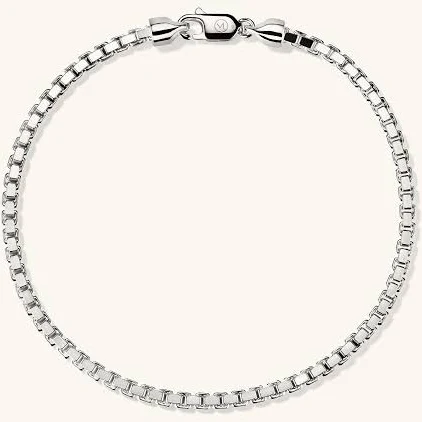 Mejuri Silver Chain Bracelets Chain