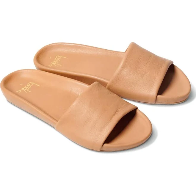 Beek Shoes Beek Gallito Leather Slide Sandal
