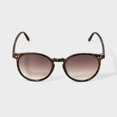 Wild Fable Women's Round Plastic Sunglasses