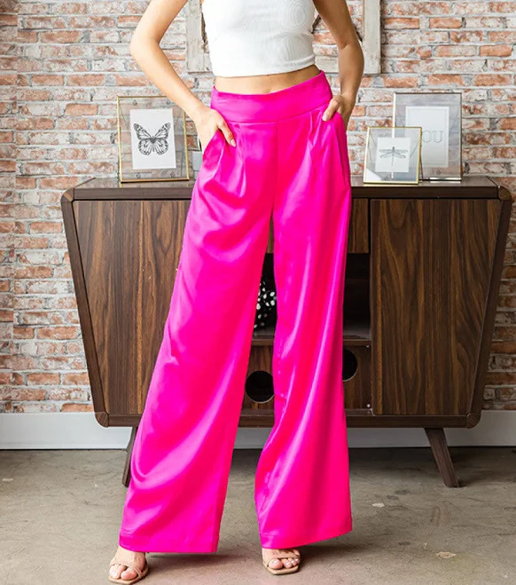 Satin Pants