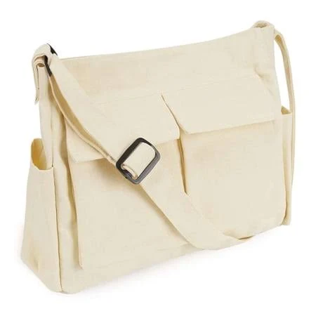 Spencer Canvas Messenger Bag