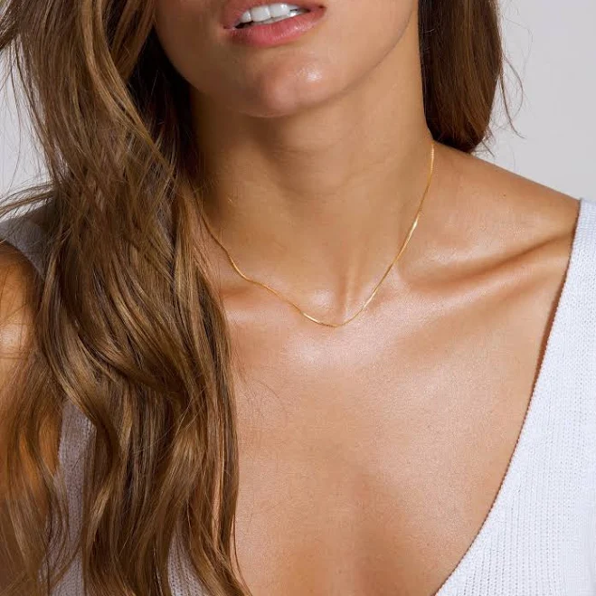Dainty Gold Layering Chain Necklace