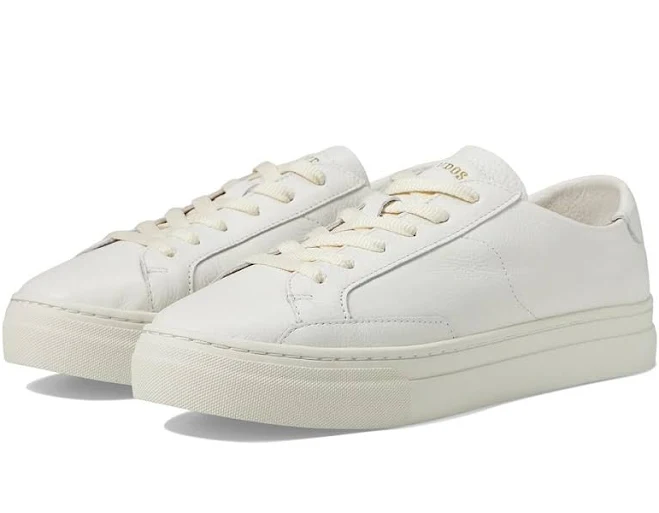 Soludos Ibiza Platform Leather Sneakers