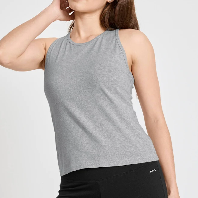 Jockey Women's Organic Cotton Stretch Racerback Tank