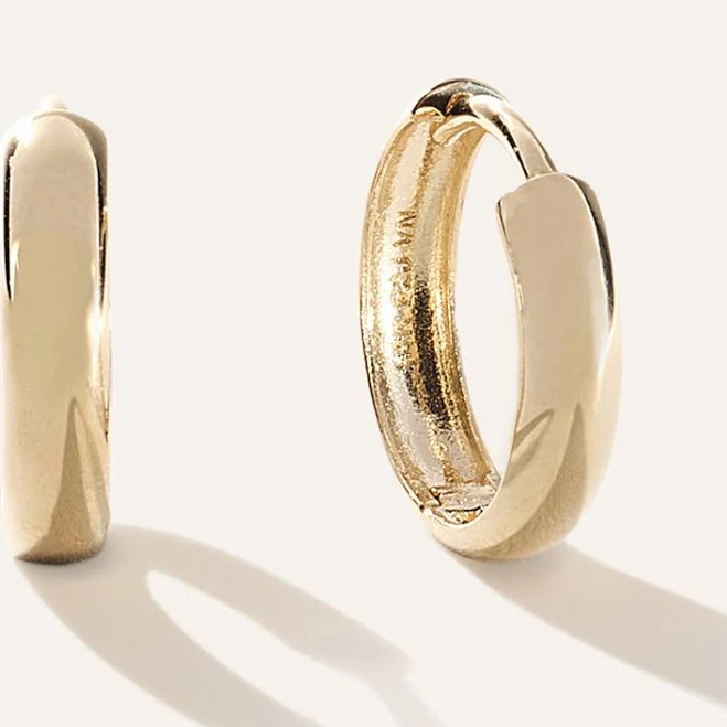 Quince 14K Gold Bold Hoops