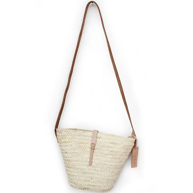 Adele Mini Crossbody Bag with Leather Closure and Handle