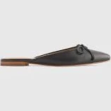 Italian Leather Pointed Mule