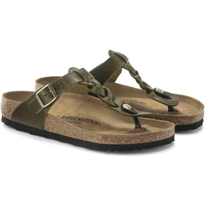 Birkenstock Women's Gizeh Braided Oiled Leather